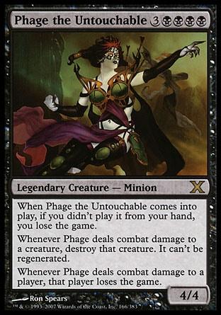 MTG sale - Phage the Untouchable Фейдж Неприкасаемая