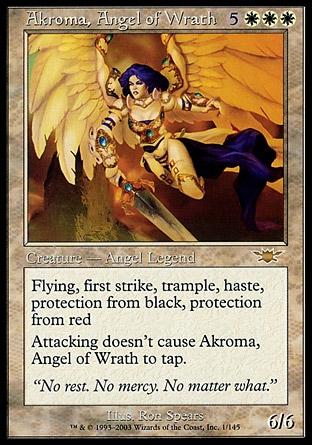 MTG sale - Akroma, Angel of Wrath Акрома, Ангел Ярости