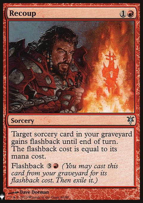 mtg cards in graveyard gain flashback Past in Flames (Doctor Who)